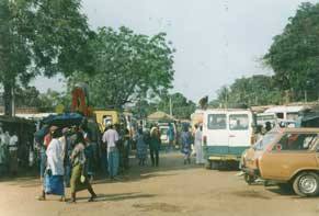 Busbahnhof Gambia